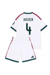 Real Madrid Dean Huijsen #4 Jalkapallovaatteet Lasten Kotipeliasu 2026-27 Lyhythihainen (+ Lyhyet housut)
